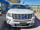 2016 Ford Explorer Xlt White vin: 1FM5K7D86GGC57184