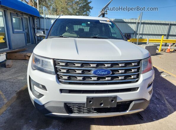 1FM5K7D86GGC57184 2016 FORD FORD EXPLORER White Vista frontal