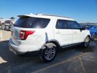 2016 Ford Explorer Xlt White vin: 1FM5K7D86GGC57184