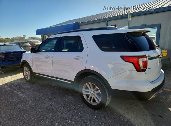 1FM5K7D86GGC57184 2016 FORD FORD EXPLORER White Trasero izquierdo