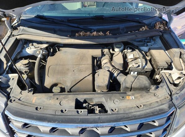 1FM5K7D86GGC57184 2016 FORD FORD EXPLORER White Vista del compartimento del motor