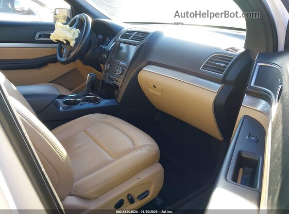 1FM5K7D89GGC53971 2016 FORD FORD EXPLORER Белый Вид салона спереди