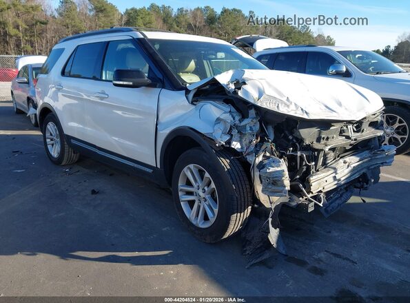 1FM5K7D89GGC53971 2016 FORD FORD EXPLORER Белый Передняя правая четверть