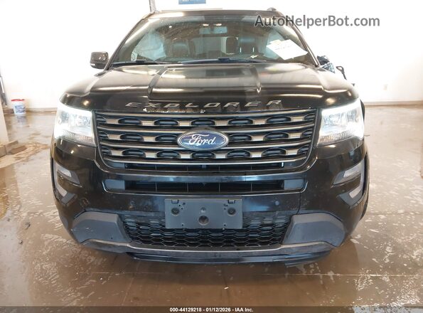 1FM5K7D89HGE15924 2017 FORD FORD EXPLORER Черный Вид щитка приборов