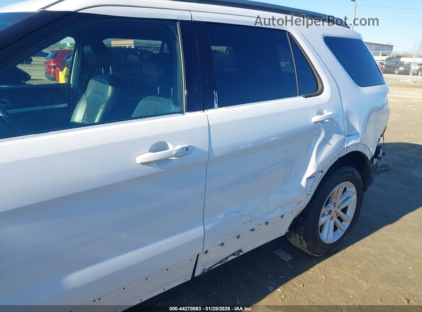 1FM5K7DH3HGC10230 2017 FORD FORD EXPLORER White წინა ხედი