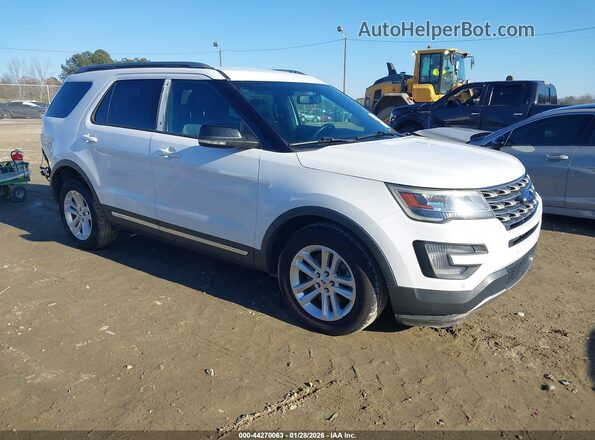 1FM5K7DH3HGC10230 2017 FORD FORD EXPLORER White წინა მარჯვენა