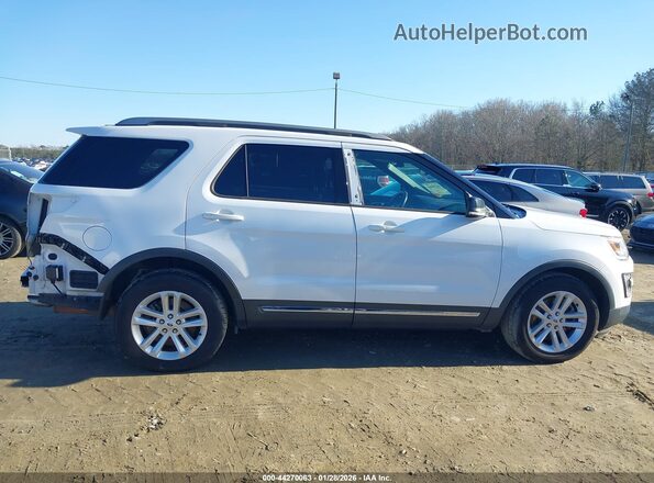 1FM5K7DH3HGC10230 2017 FORD FORD EXPLORER White უკანა სალონის ხედი