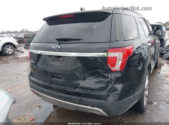 1FM5K7F89HGC33623 2017 FORD FORD EXPLORER Черный Вид спереди