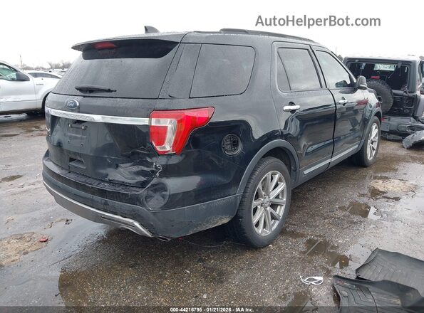 1FM5K7F89HGC33623 2017 FORD FORD EXPLORER Черный Задняя правая четверть