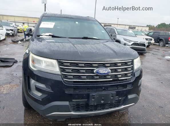 1FM5K7F89HGC33623 2017 FORD FORD EXPLORER Черный Вид щитка приборов