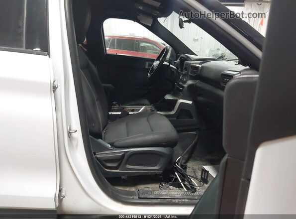 1FM5K8AB0MGA18845 2021 FORD POLICE INTERCEPTOR Белый Вид салона спереди