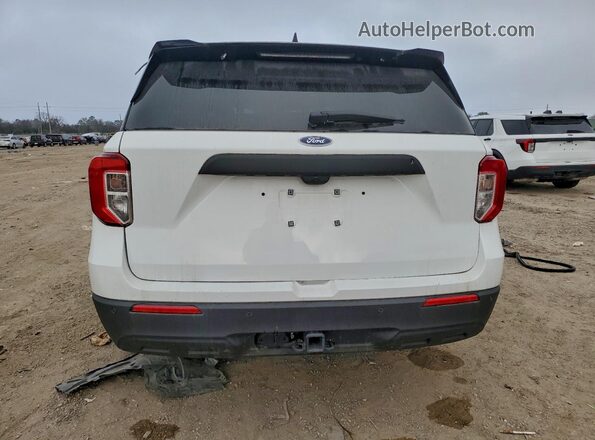 1FM5K8AB1RGA06176 2024 FORD FORD EXPLORER White Widok z tyłu