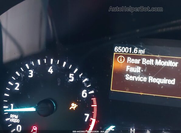 1FM5K8AB2LGD08213 2020 FORD POLICE INTERCEPTOR Белый Панорамный вид салона 360°