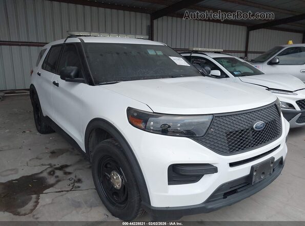 1FM5K8AB2LGD08213 2020 FORD POLICE INTERCEPTOR Белый Передняя правая четверть