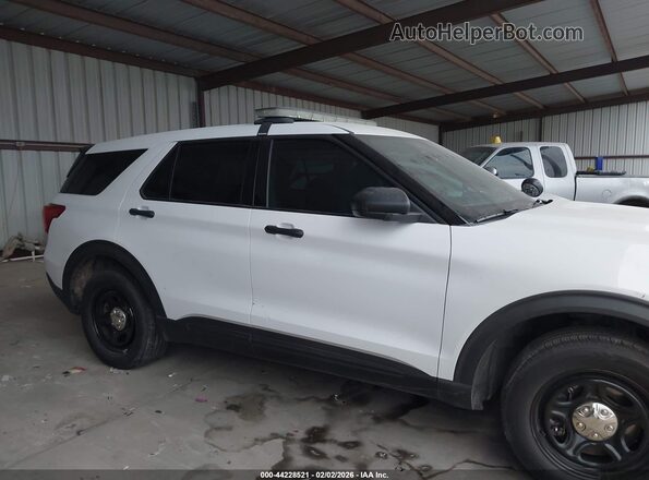 1FM5K8AB2LGD08213 2020 FORD POLICE INTERCEPTOR Белый Вид щитка приборов