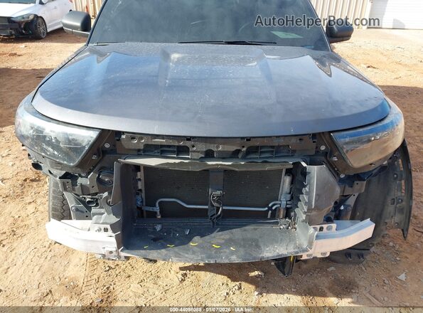 1FM5K8AB4LGA56027 2020 FORD POLICE INTERCEPTOR Серый Вид спереди