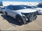 2020 Ford Police Interceptor Utility   White vin: 1FM5K8AB4LGC92998