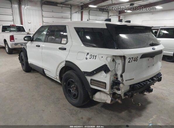 1FM5K8AB4MGA18850 2021 FORD POLICE INTERCEPTOR White Tył lewy