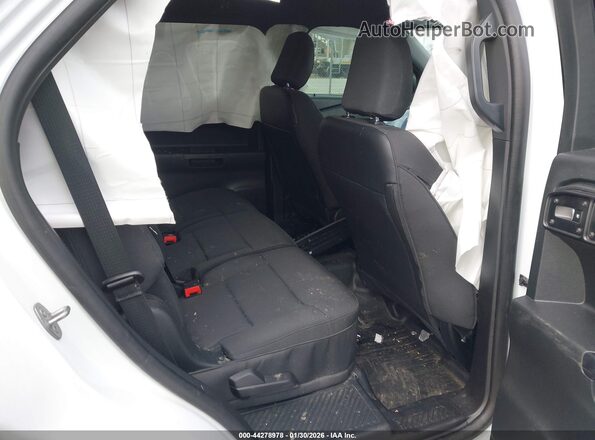 1FM5K8AB4PGA17153 2023 FORD POLICE INTERCEPTOR White Вид наклейки з VIN-кодом