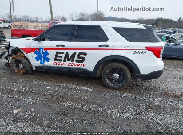 1FM5K8AB4PGA17153 2023 FORD POLICE INTERCEPTOR White Панорамний вид салону 360°