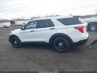 2021 Ford Police Interceptor Utility   Белый vin: 1FM5K8AB5MGA42297