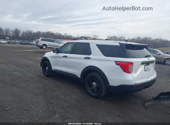1FM5K8AB5MGA42297 2021 FORD POLICE INTERCEPTOR Белый Задняя левая четверть