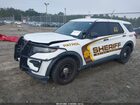 2021 Ford Police Interceptor Utility   Белый vin: 1FM5K8ABXMGA20120