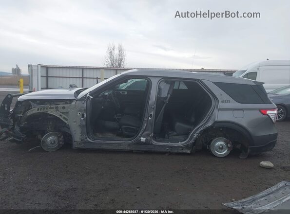 1FM5K8AC4LGA55503 2020 FORD POLICE INTERCEPTOR Серый Панорамный вид салона 360°