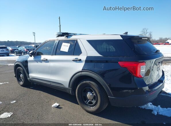 1FM5K8AC7MNA02663 2021 FORD POLICE INTERCEPTOR Белый Панорамный вид салона 360°