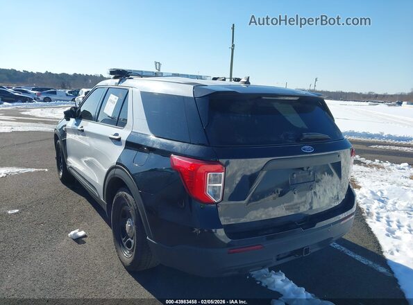 1FM5K8AC7MNA02663 2021 FORD POLICE INTERCEPTOR Белый Задняя левая четверть