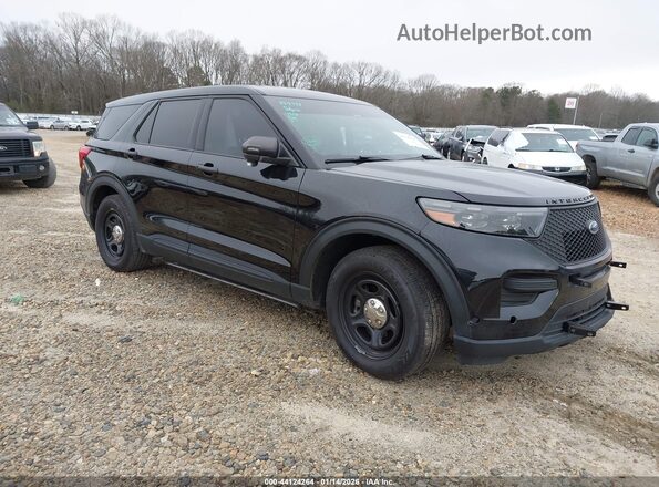 1FM5K8AC8RGA48028 2024 FORD POLICE INTERCEPTOR Black Przód prawy