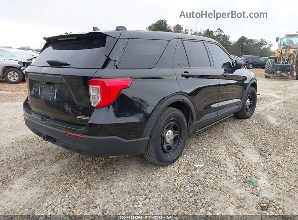 1FM5K8AC8RGA48028 2024 FORD POLICE INTERCEPTOR Black Tył prawy