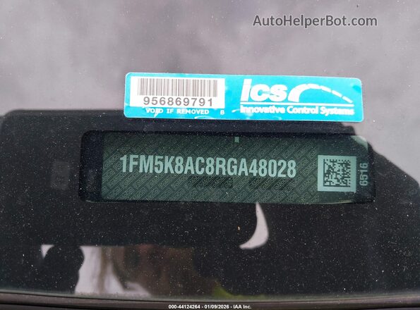 1FM5K8AC8RGA48028 2024 FORD POLICE INTERCEPTOR Black 