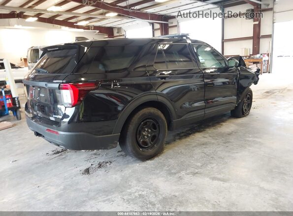 1FM5K8AC9SGA54734 2025 FORD POLICE INTERCEPTOR Черный Задняя правая четверть
