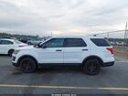 2018 Ford Police Interceptor Utility   White vin: 1FM5K8AR0JGC75948