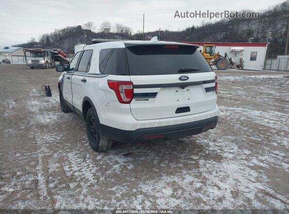 1FM5K8AR2GGC73207 2016 FORD UTILITY POLICE INTERCEPTOR White Tył lewy