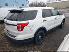 2018 Ford Police Interceptor Utility   Белый vin: 1FM5K8AR2JGA58272