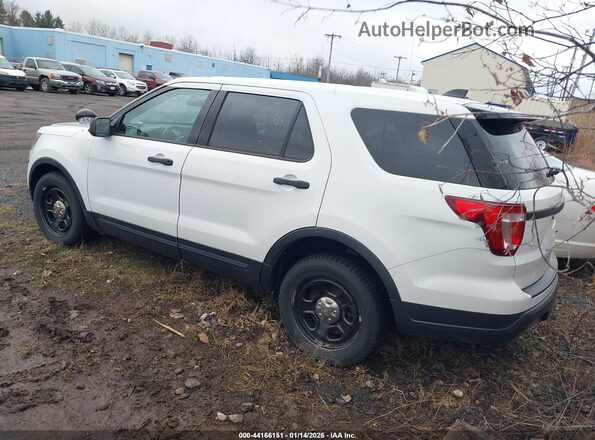 1FM5K8AR2JGA58272 2018 FORD EXPLORER Белый Задняя левая четверть