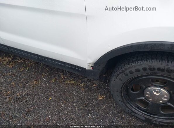 1FM5K8AR2JGA58272 2018 FORD EXPLORER Белый Вид спереди