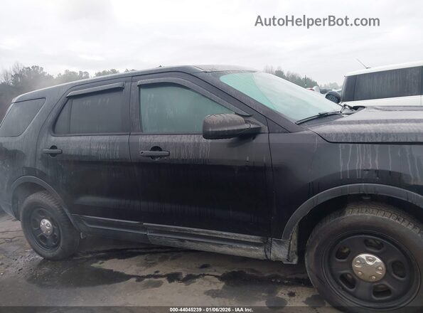 1FM5K8AR3HGC90342 2017 FORD UTILITY POLICE INTERCEPTOR Black Вид задньої частини салону