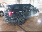 2018 Ford Police Interceptor Utility   Black vin: 1FM5K8AR7JGC43000
