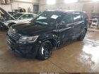 2018 Ford Police Interceptor Utility   Black vin: 1FM5K8AR7JGC43000