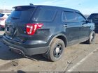 2017 Ford Utility Police Interceptor   Black vin: 1FM5K8AR8HGA13430