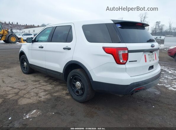 1FM5K8AR8HGA62854 2017 FORD UTILITY POLICE INTERCEPTOR White Tył lewy