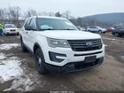 2017 Ford Utility Police Interceptor   White vin: 1FM5K8AR8HGA62854