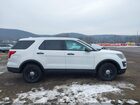 2017 Ford Utility Police Interceptor   White vin: 1FM5K8AR8HGA62854