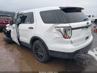 2016 Ford Utility Police Interceptor   White vin: 1FM5K8AR9GGC73639