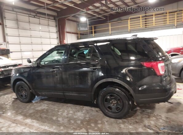 1FM5K8AT0JGC17317 2018 FORD POLICE INTERCEPTOR Black Vista interior de 360 grados