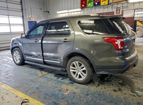 1FM5K8D8XJGC68167 2018 FORD FORD EXPLORER Серый Задняя левая четверть