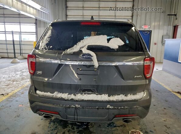 1FM5K8D8XJGC68167 2018 FORD FORD EXPLORER Серый Вид сзади